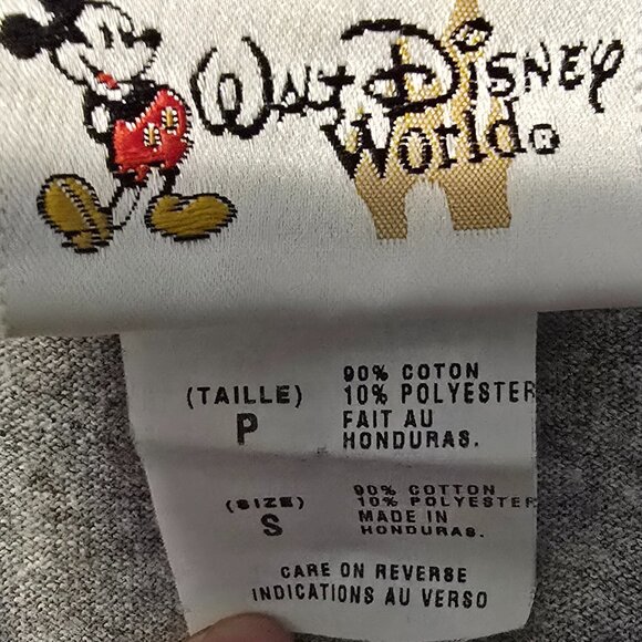 DISNEY "MICKEY MOUSE " MENS LONG SLEEVE TEE - Picture 3 of 3